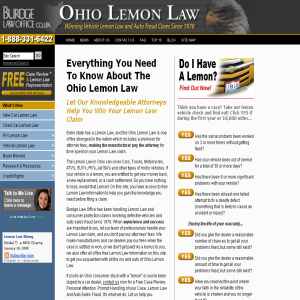 Ohio Lemon Law at Burdge Law Office; Ohio Lemon Law, Lemon Law In Ohio