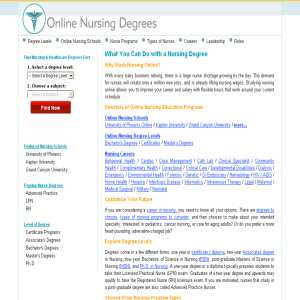 Online Nursing Degrees