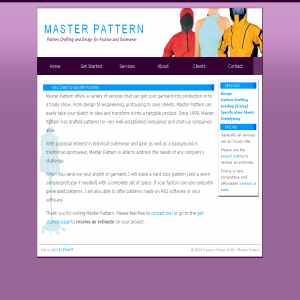 Master Pattern Design & Pattern Drafting