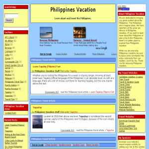 Philippines Vacation