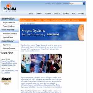 SCP - Pragma Systems