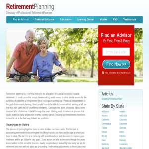 Planning a Retirement