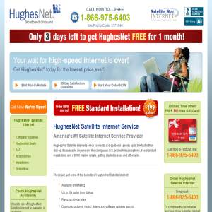 Hughes Net Satellite Internet Service