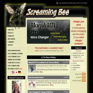 Screaming Bee | Voice Changing Software