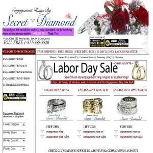 Engagement Rings By Secret Diamond
