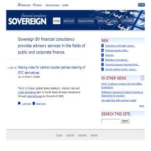 Sovereign bv financial consultancy