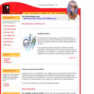TCMtests.com | Acupuncture Exam Self-Study and Test Preparation