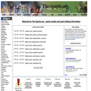 All sports results and statistics