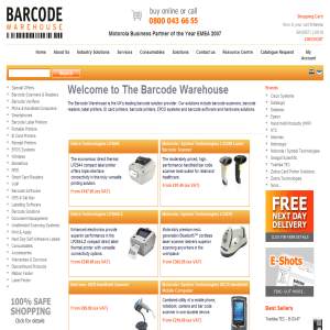 Barcode Label Printers from The Barcode Warehouse UK