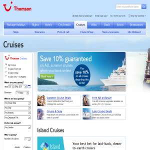 Island Cruises - Thomson