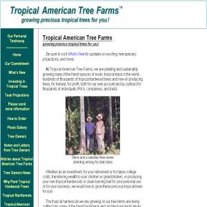 Tropical American Tree Farms