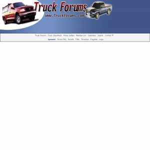 Trucks Forum