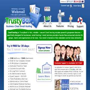 TrustyBox Business EMail Hosting