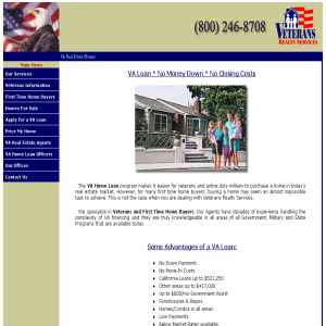 VA Home Loans for veterans & military - VA Homes for sale