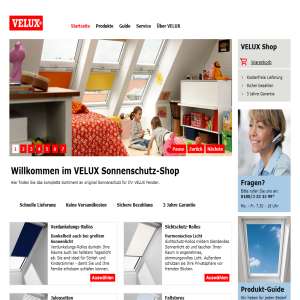 Velux Blinds - German webshop