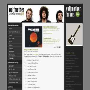 Wolfmother Fansite