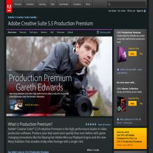 Adobe Video production editing
