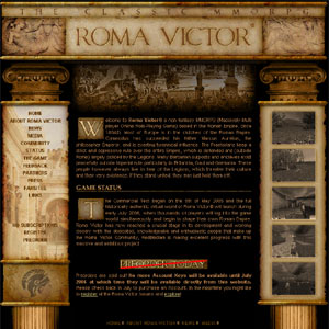 Roma Victor | non-fantasy MMORPG