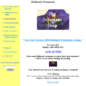 The Ornament Shop - Hallmark Ornaments