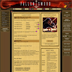 Fallen Sword | Browser based online adventure