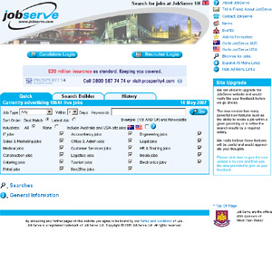 JobServe - Search for jobs