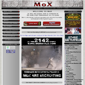 MoX - Malevolents of Xibalba - Multi Gaming Guild