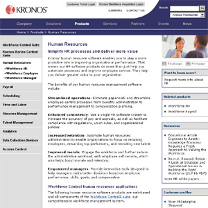 Kronos Human Resource Software