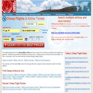 Canuck Abroad - Air Tickets & Flights
