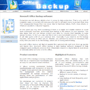 Office Backup - backup & restore software